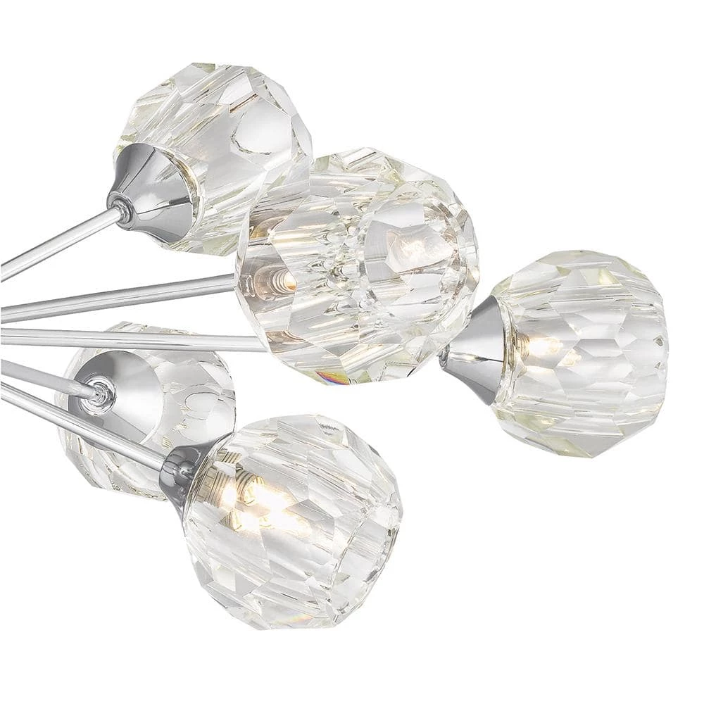 Spellbound 12-Light Polished Chrome Chandelier by Quoizel 7 Spellbound 12-Light Polished Chrome Chandelier by Quoizel - Image 5