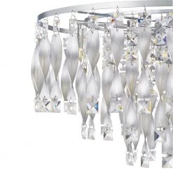 Twinkle 6-Light Polished Chrome Pendant by Quoizel -Quoizel Sales polished chrome quoizel chandeliers pctk2824c fa 1000