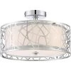 Abode 15 in. 3-Light Polished Chrome Semi-Flush Mount by Quoizel 2 Abode 15 in. 3-Light Polished Chrome Semi-Flush Mount by Quoizel -Quoizel Sales polished chrome quoizel flush mount lights pcae1715c 64 1000