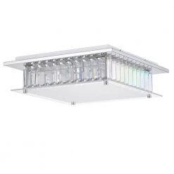 Blakely 13.75 in. Polished Chrome LED Flush Mount by Quoizel -Quoizel Sales polished chrome quoizel flush mount lights pcbk1614c c3 1000