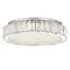 Divine 14 in. Polished Chrome LED Flush Mount by Quoizel -Quoizel Sales polished chrome quoizel flush mount lights pcdv1616c 64 1000