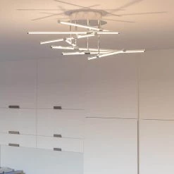 Lightshow Polished Chrome LED Semi-Flush Mount by Quoizel -Quoizel Sales polished chrome quoizel flush mount lights pcls1722c 44 1000