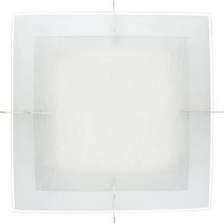 Stream 15.5 in. Polished Chrome LED Flush Mount by Quoizel -Quoizel Sales polished chrome quoizel flush mount lights pcsm1616c 1f 1000