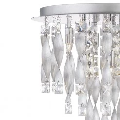 Twinkle 15.75 in. 6-Light Polished Chrome Flush Mount by Quoizel -Quoizel Sales polished chrome quoizel flush mount lights pctk1616c 1f 1000