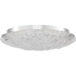 Winter 14.5 in. Polished Chrome LED Flush Mount by Quoizel -Quoizel Sales polished chrome quoizel flush mount lights pcwr1615c c3 1000