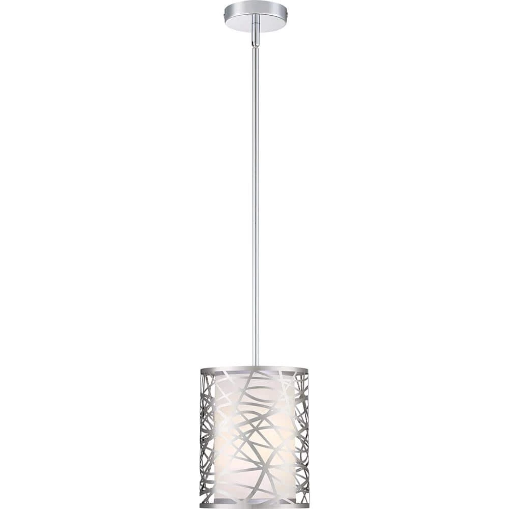 Abode 1-Light Polished Chrome Mini Pendant by Quoizel 6 Abode 1-Light Polished Chrome Mini Pendant by Quoizel - Image 4