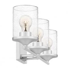 Abner 3-Light Polished Chrome Vanity Light by Quoizel -Quoizel Sales polished chrome quoizel vanity lighting abr8621c 4f 1000