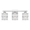 Gibson 21.25 in. 3-Light Polished Chrome Vanity Light by Quoizel -Quoizel Sales polished chrome quoizel vanity lighting gib8622c 64 1000