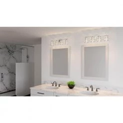 Gibson 29.5 in. 4-Light Polished Chrome Vanity Light by Quoizel 17 Gibson 29.5 in. 4-Light Polished Chrome Vanity Light by Quoizel -Quoizel Sales polished chrome quoizel vanity lighting gib8630c 31 1000