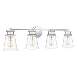 Haverfield 33.25 in. 4-Light Polished Chrome Vanity Light by Quoizel 13 Haverfield 33.25 in. 4-Light Polished Chrome Vanity Light by Quoizel -Quoizel Sales polished chrome quoizel vanity lighting hav8633c 4f 1000