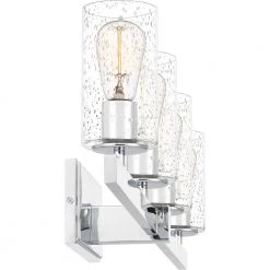 Kirby 27.75 in. 4-Light Polished Chrome Vanity Light with Clear Seeded Glass by Quoizel 11 Kirby 27.75 in. 4-Light Polished Chrome Vanity Light with Clear Seeded Glass by Quoizel -Quoizel Sales polished chrome quoizel vanity lighting kir8628c 1f 1000