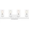 Kirby 27.75 in. 4-Light Polished Chrome Vanity Light with Clear Seeded Glass by Quoizel 1 Kirby 27.75 in. 4-Light Polished Chrome Vanity Light with Clear Seeded Glass by Quoizel -Quoizel Sales polished chrome quoizel vanity lighting kir8628c 64 1000