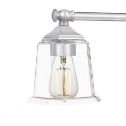 Nicholas 2-Light Polished Chrome Vanity Light by Quoizel -Quoizel Sales polished chrome quoizel vanity lighting nlc8602c 1f 1000