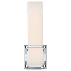 Axis Polished Chrome LED Wall Sconce by Quoizel -Quoizel Sales polished chrome quoizel vanity lighting pcas8505c c3 1000