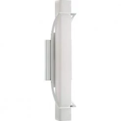 Blade 19 in. Polished Chrome Integrated LED Vanity Light by Quoizel -Quoizel Sales polished chrome quoizel vanity lighting pcbd8519c c3 1000