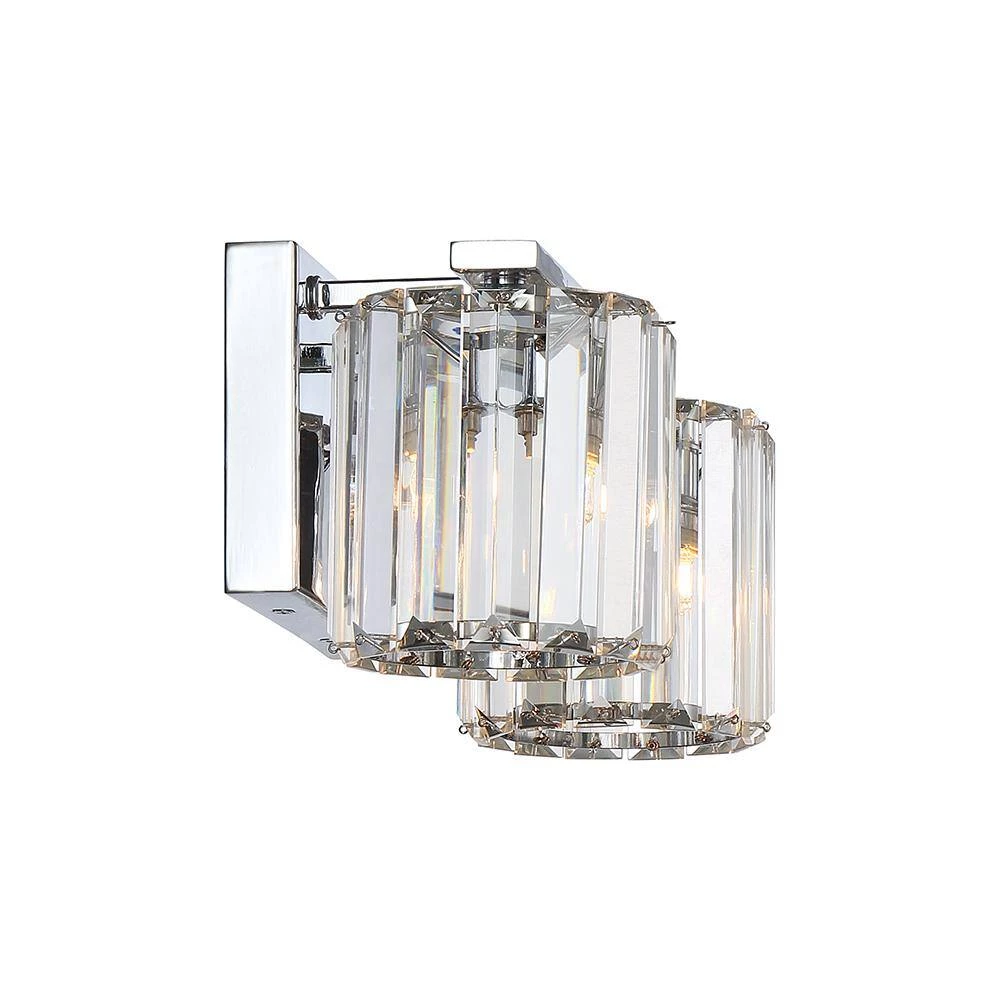 Divine 2-Light Polished Chrome Vanity Light by Quoizel 4 Divine 2-Light Polished Chrome Vanity Light by Quoizel - Image 2
