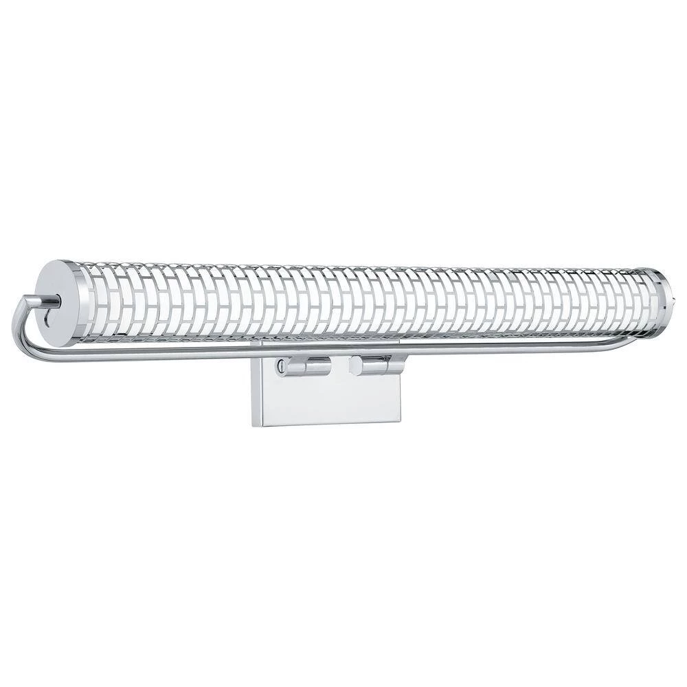 Effie 32 in. Polished Chrome LED Vanity Light Bar by Quoizel 6 Effie 32 in. Polished Chrome LED Vanity Light Bar by Quoizel - Image 4