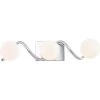 Essence 23.75 in. Polished Chrome LED Vanity Light Bar with Opal Etched Glass by Quoizel