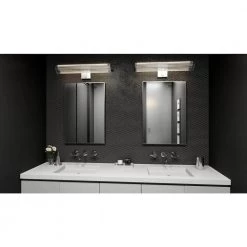 McNair 24 in. Polished Chrome LED Vanity Light Bar by Quoizel -Quoizel Sales polished chrome quoizel vanity lighting pcmcn8624c 31 1000