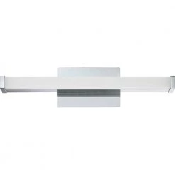 Promenade 19 in. Polished Chrome Integrated LED Vanity Light by Quoizel -Quoizel Sales polished chrome quoizel vanity lighting pcpe8519c c3 1000