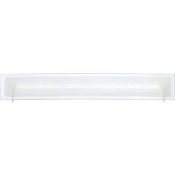 Stream 31.5 in. Polished Chrome Integrated LED Vanity Light by Quoizel