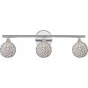 Shimmer 3-Light Polished Chrome Vanity Light by Quoizel -Quoizel Sales polished chrome quoizel vanity lighting pcsr8603c 64 1000