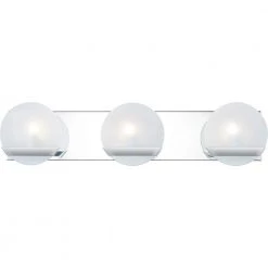 Tyleigh 24 in. 3-Light Polished Chrome Vanity Light by Quoizel
