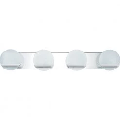 Tyleigh 32 in. 4-Light Polished Chrome Vanity Light by Quoizel -Quoizel Sales polished chrome quoizel vanity lighting pctyl8632c 4f 1000