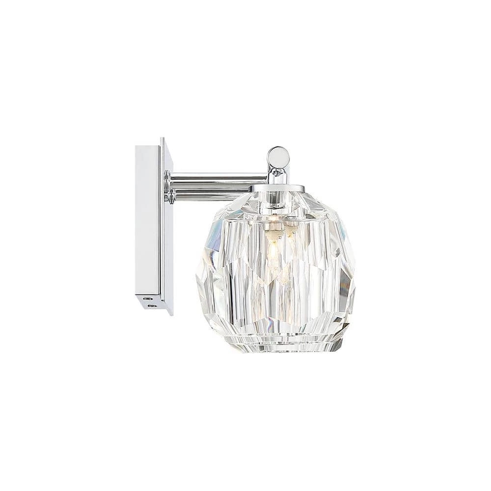 Regalia 3-Light Polished Chrome Vanity Light by Quoizel 6 Regalia 3-Light Polished Chrome Vanity Light by Quoizel - Image 4