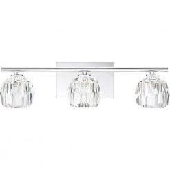 Regalia 3-Light Polished Chrome Vanity Light by Quoizel 8 Regalia 3-Light Polished Chrome Vanity Light by Quoizel -Quoizel Sales polished chrome quoizel vanity lighting rga8603c c3 1000