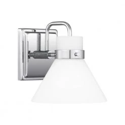 Regency 1-Light Polished Chrome Wall Sconce by Quoizel