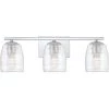 Realm 3-Light Polished Chrome Vanity Light by Quoizel -Quoizel Sales polished chrome quoizel vanity lighting rlm8603c 64 1000