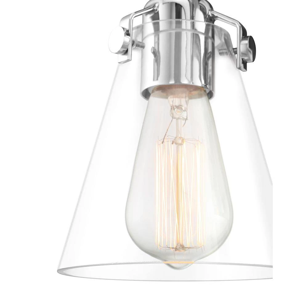 Sabine 3-Light Polished Chrome Vanity Light by Quoizel 7 Sabine 3-Light Polished Chrome Vanity Light by Quoizel - Image 5