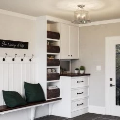 Barlow 4-Light Polished Nickel Semi-Flush Mount by Quoizel -Quoizel Sales polished nickel quoizel flush mount lights baw1716pk 76 1000