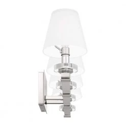 Kelsey Glen 32.25 in. 4-Light Polished Nickel Vanity Light by Quoizel -Quoizel Sales polished nickel quoizel vanity lighting kls8632pk 44 1000