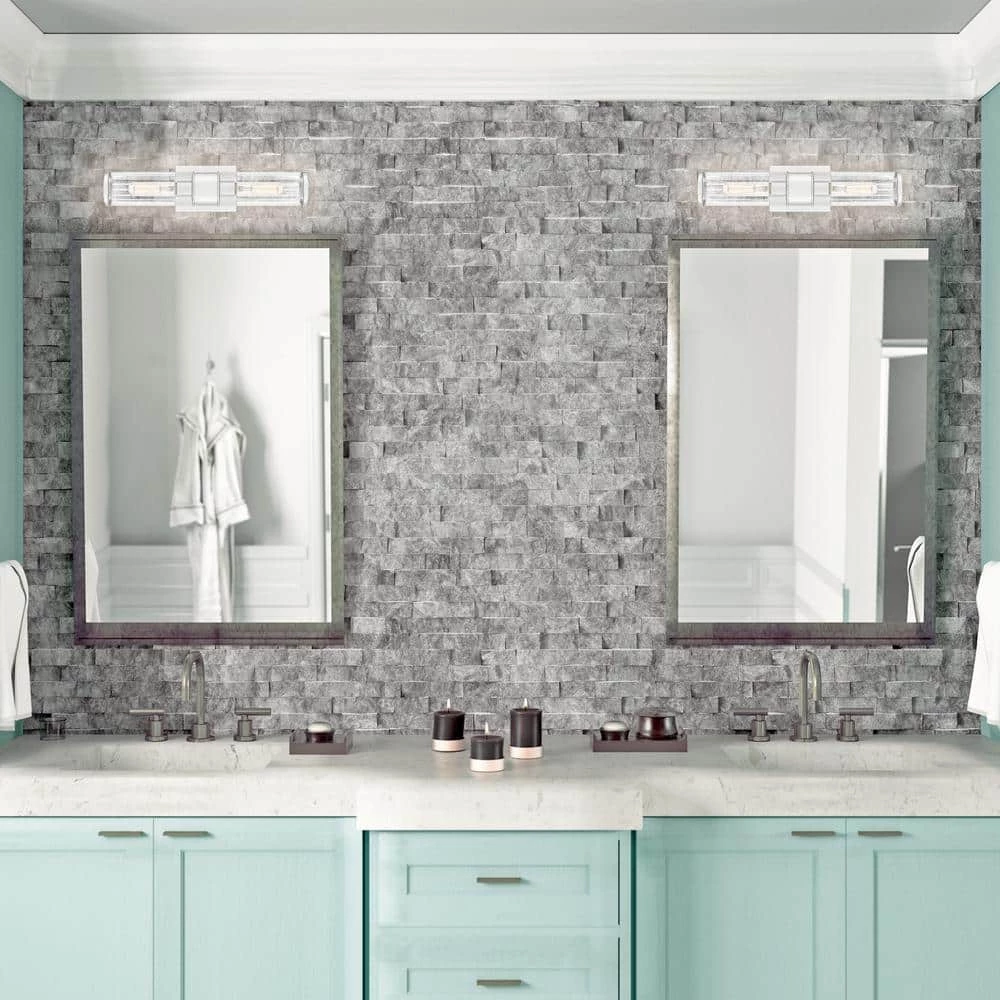 Nova 2-Light Polished Nickel Wall Sconce by Quoizel 4 Nova 2-Light Polished Nickel Wall Sconce by Quoizel - Image 2