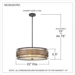 Laguna 4-Light Renaissance Copper Pendant by Quoizel -Quoizel Sales renaissance copper quoizel chandeliers mc8420crc 44 1000