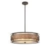 Laguna 4-Light Renaissance Copper Pendant by Quoizel