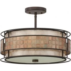 Laguna 3-Light Renaissance Copper Semi-Flush Mount by Quoizel 11 Laguna 3-Light Renaissance Copper Semi-Flush Mount by Quoizel -Quoizel Sales renaissance copper quoizel flush mount lights mc842src 4f 1000