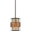 Laguna 1-Light Renaissance Copper Mini Pendant by Quoizel