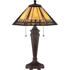 Arden 23.5 in. Russet Table Lamp by Quoizel