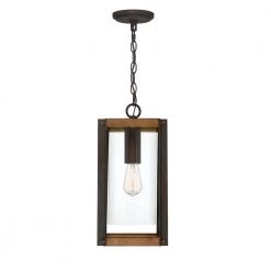 Marion Square 1-Light Black Outdoor Pendant Light by Quoizel -Quoizel Sales rustic black quoizel outdoor pendant lights msq1909rk 4f 1000