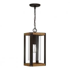 Marion Square 1-Light Black Outdoor Pendant Light by Quoizel -Quoizel Sales rustic black quoizel outdoor pendant lights msq1909rk c3 1000