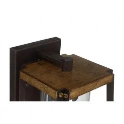 Marion Square 1-Light Black Outdoor Wall Lantern Sconce by Quoizel -Quoizel Sales rustic black quoizel outdoor sconces msq8407rk 44 1000