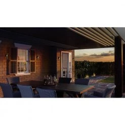 Marion Square 1-Light Black Outdoor Wall Lantern Sconce by Quoizel -Quoizel Sales rustic black quoizel outdoor sconces msq8407rk fa 1000