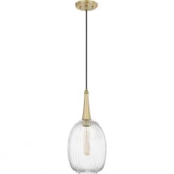 Samson 1-Light Satin Brass Mini Pendant by Quoizel -Quoizel Sales satin brass quoizel pendant lights qpp5273y 1f 1000