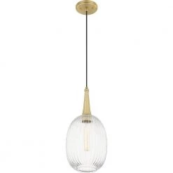 Samson 1-Light Satin Brass Mini Pendant by Quoizel -Quoizel Sales satin brass quoizel pendant lights qpp5273y 4f 1000