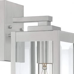 Westover 1-Light Stainless Steel Outdoor Wall Lantern Sconce by Quoizel 11 Westover 1-Light Stainless Steel Outdoor Wall Lantern Sconce by Quoizel -Quoizel Sales stainless steel quoizel outdoor sconces wvr8405ss 40 1000