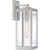 Westover 1-Light Stainless Steel Outdoor Wall Lantern Sconce by Quoizel 1 Westover 1-Light Stainless Steel Outdoor Wall Lantern Sconce by Quoizel -Quoizel Sales stainless steel quoizel outdoor sconces wvr8406ss 64 1000