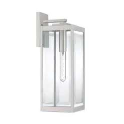 Westover 1-Light Stainless Steel Outdoor Wall Lantern Sconce by Quoizel 13 Westover 1-Light Stainless Steel Outdoor Wall Lantern Sconce by Quoizel -Quoizel Sales stainless steel quoizel outdoor sconces wvr8407ss c3 1000